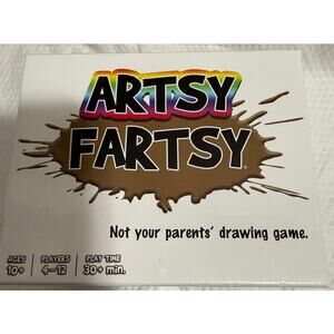 Artsy Fartsy Card & Drawing Game 2019 - Complete